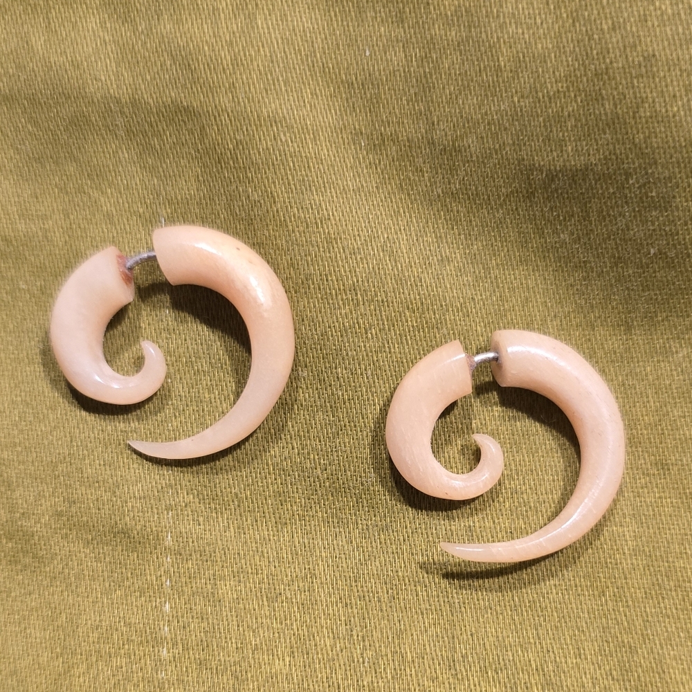 Buffalo Bone Earrings